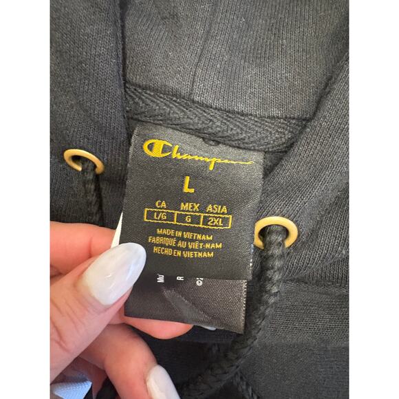 Champion x Muhammad Ali Black Gold Laurel Hoodie – Limited Edition Streetwear - Picture 14 of 14